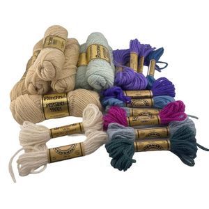 Vintage Lot of NEW Paternayan Paterna‎ Perisan Yarn Multi Colors